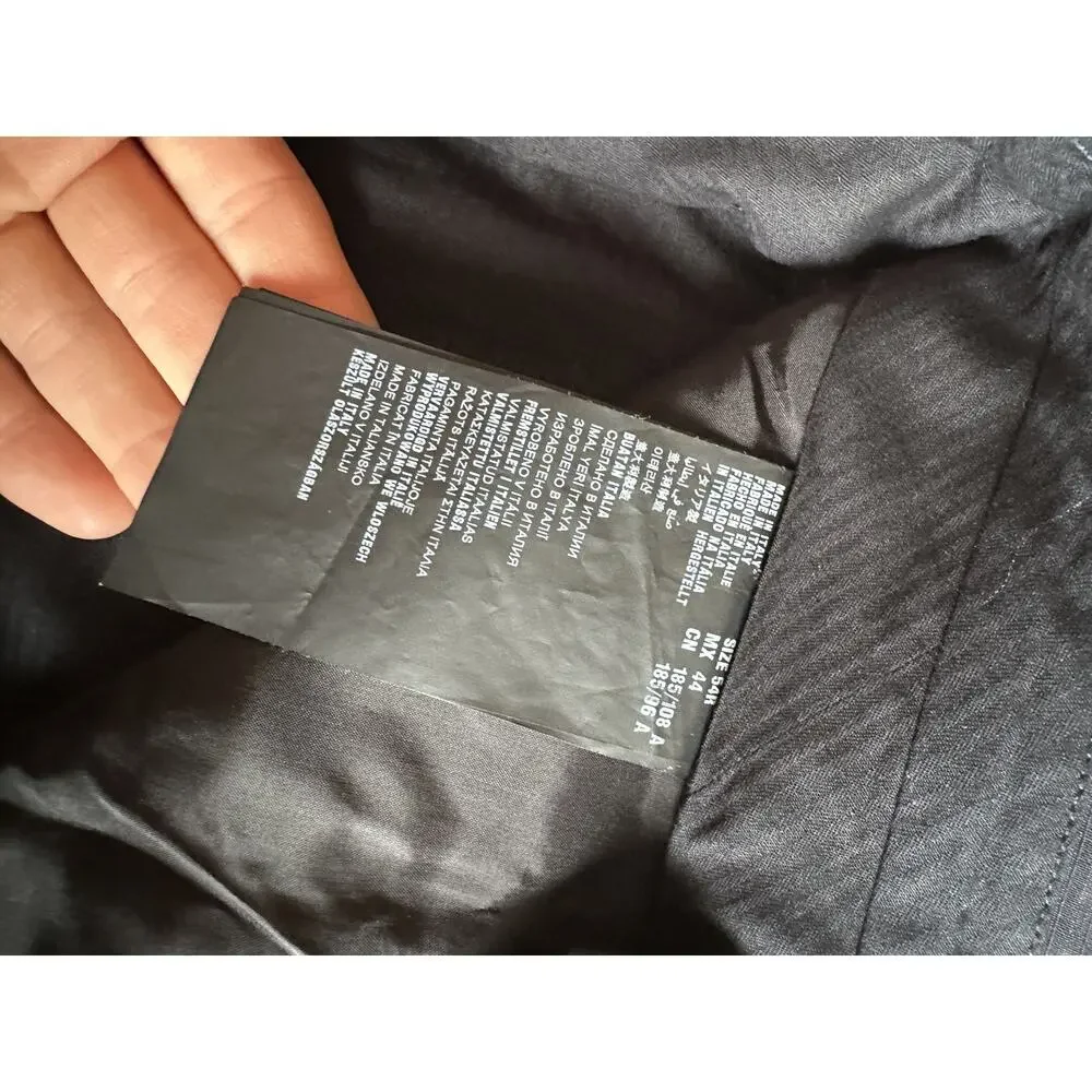 Prada Pinstriped Wool Trousers